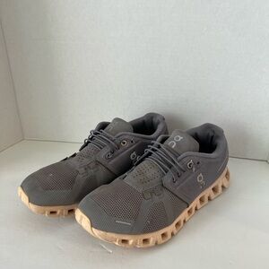 On Running women’s Charcoal and Beige Athletic Shoes